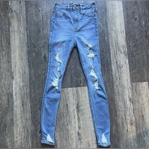 Hollister Women's Distressed Jeans